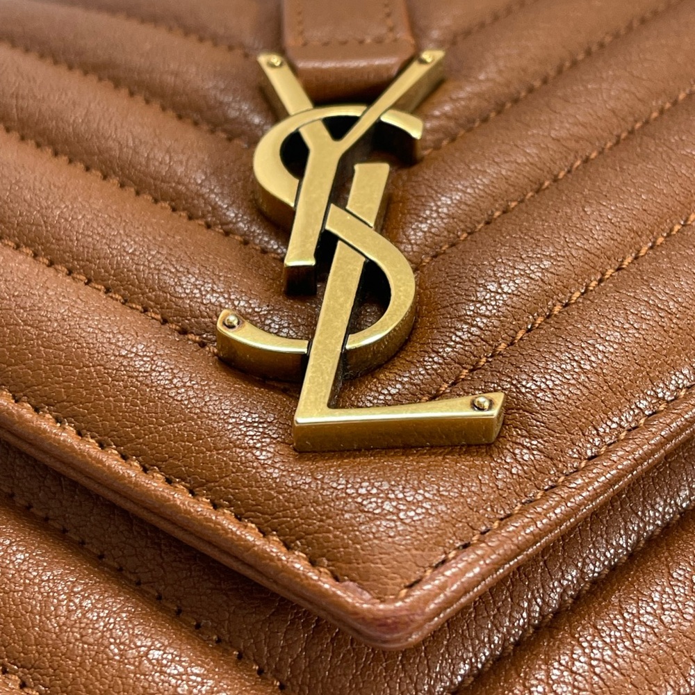 Yves Saint Laurent Medium College in Brick - Picture 3 of 15